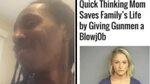 Woman "allegedly" gives oral sex to save family's life from 